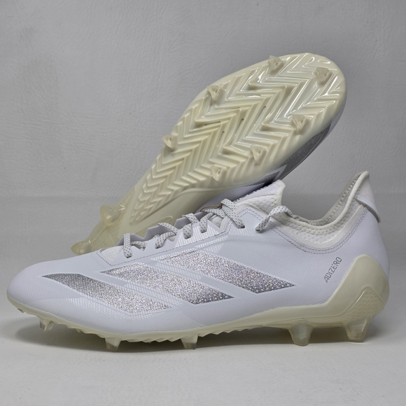 adidas Other - Adidas Adizero Electric 1 II Football Cleats White Silver IF1914 Men's Size 16
